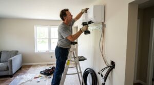 ductless ac install