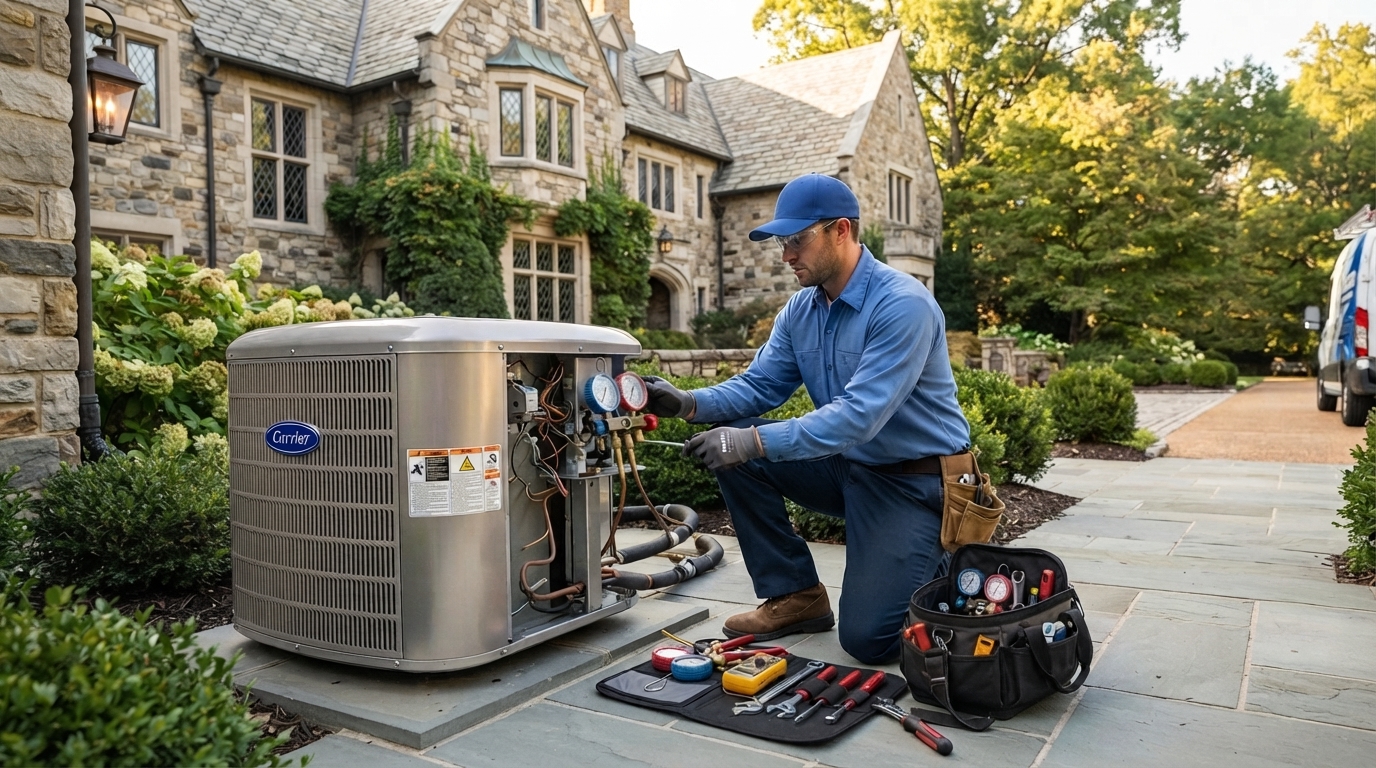 hvac services belle meade tn