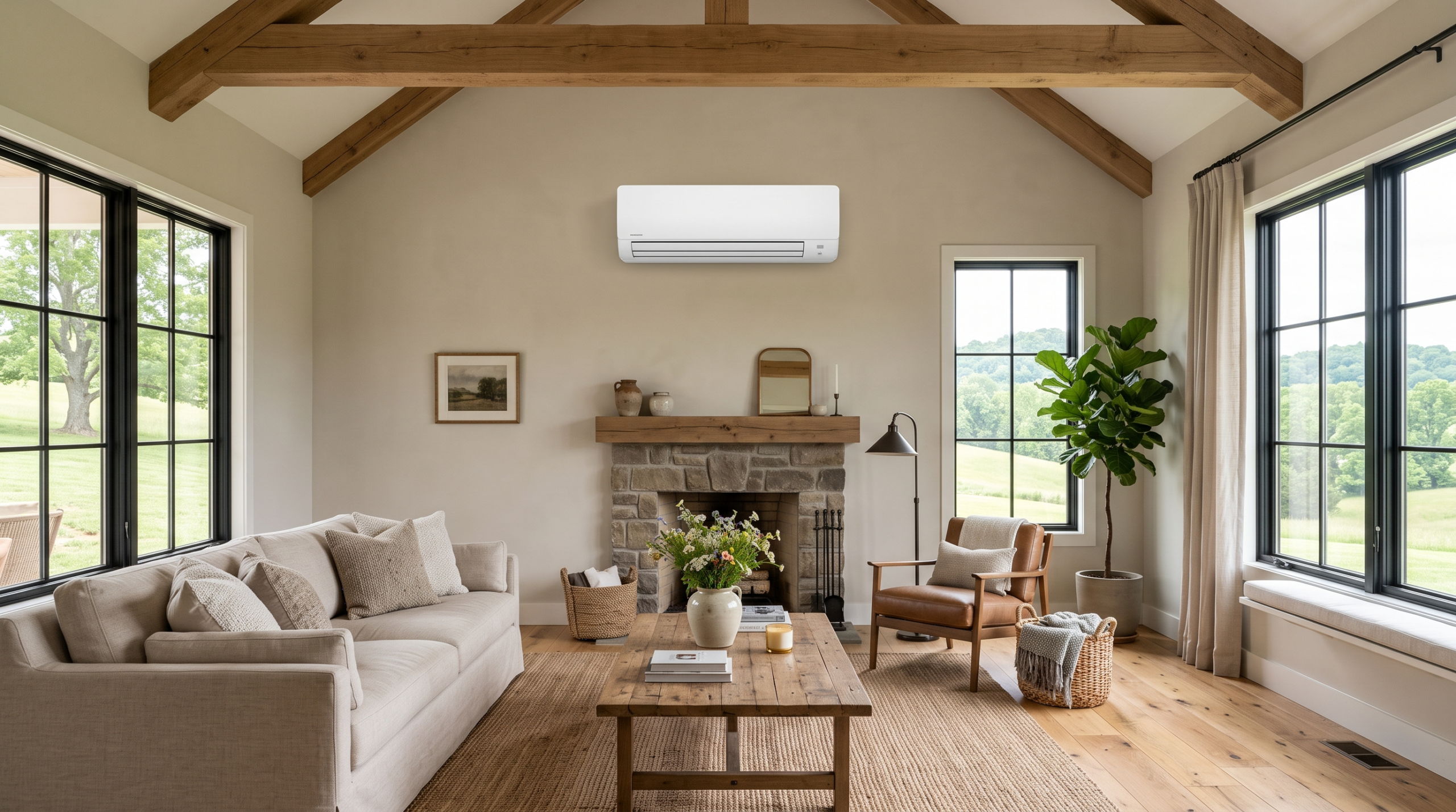 Install Ductless AC