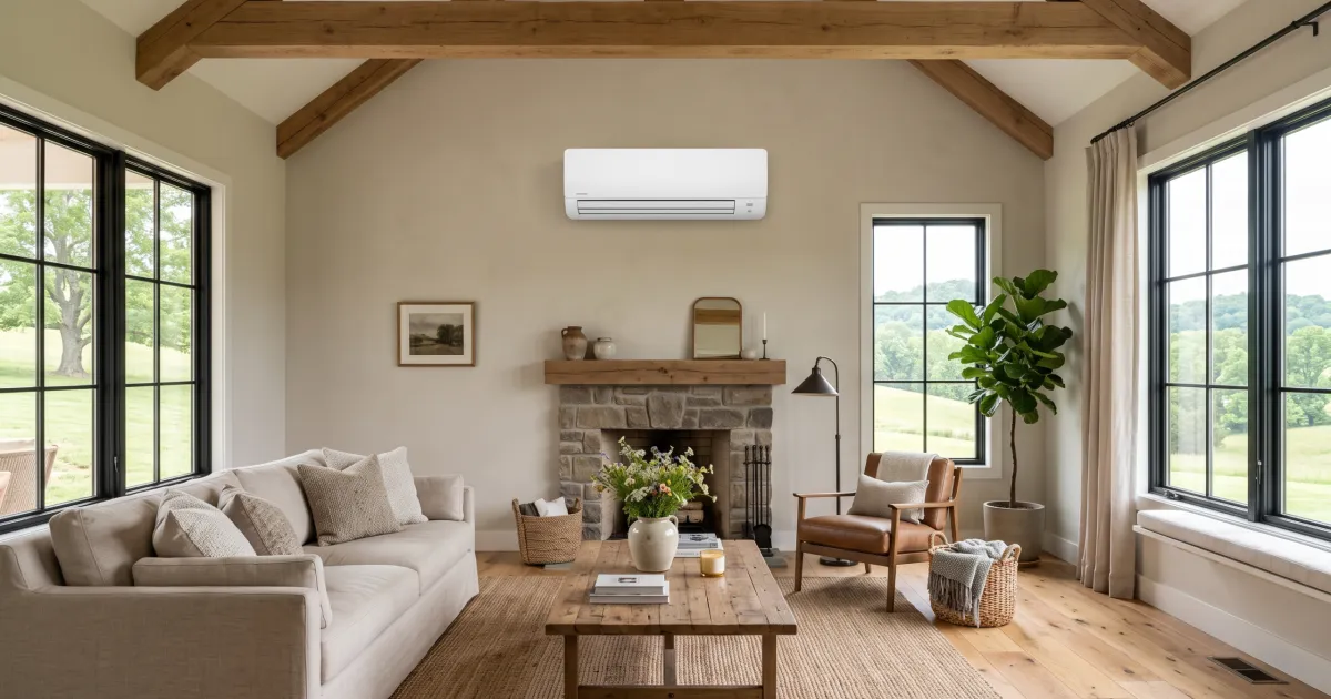 Install Ductless AC