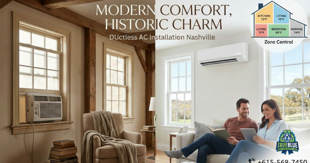 ductless AC installation Nashville